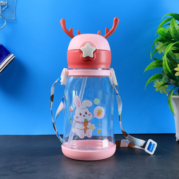Cute Cartoon Printed Water Bottle 