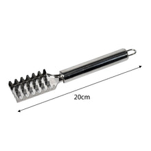Stainless Steel Fish Scale Remover Scraper – Sawtooth Kitchen Tool