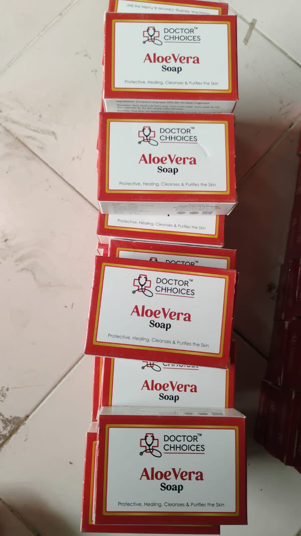 Doctor Chhoices / Choices Premium Aloe Vera Herbal Bath Soap (1 Pc)