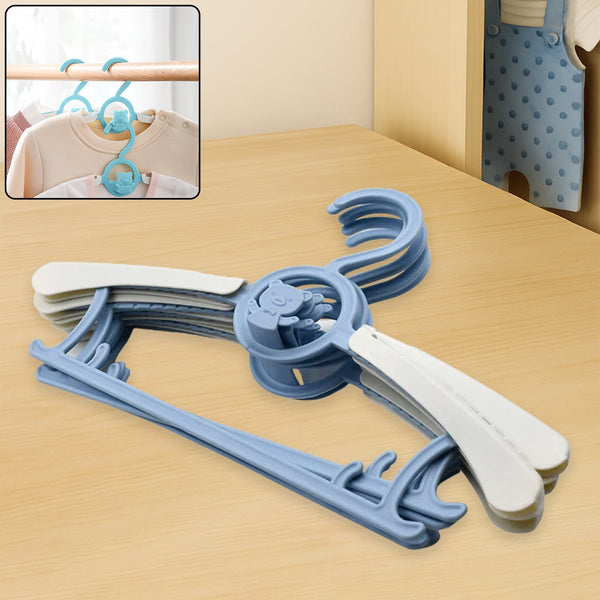Large Adjustable Plastic Dress Hangers – Space-Saving & Lightweight (5 Pc)